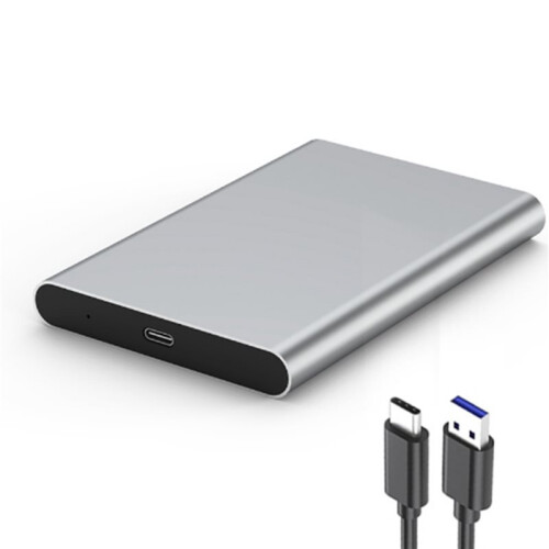 2X Case USB Type-C per Hard Disk Mobile  SSD/HDD da 2,5 Pollici USB3.1 1