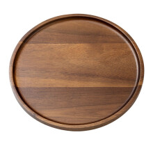 Rectangular Wooden Tray: Perfect For Tea, Coffee, And Desserts!
