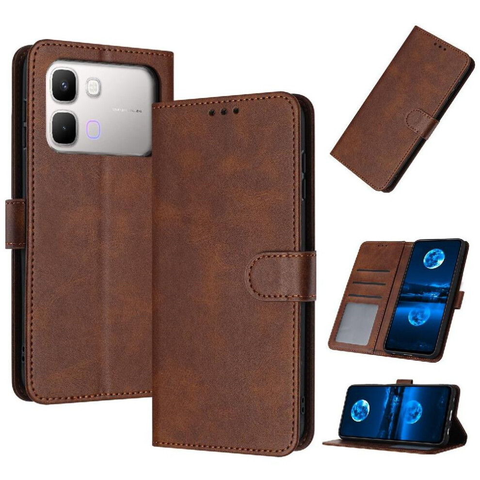 () Flip Case For Infinix Note Edge 5G Pure Colour With Buckle Pu Leather Kickstand With Card Slot 764563205165