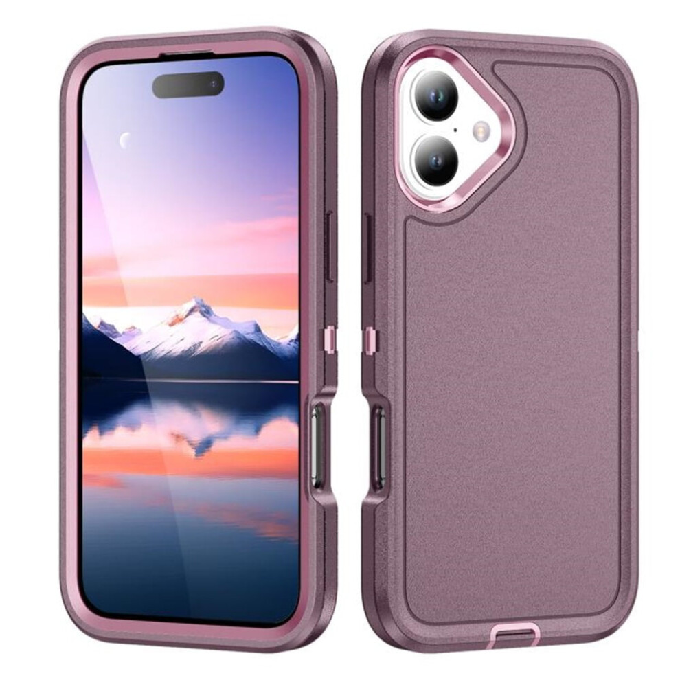 Iphone 17 (6.3") Case Â Hybrid, Drop-Tested, Shockproof, Slim Fit Protective Cover Â Compatible With Iphone 17 Purple 9340959344154