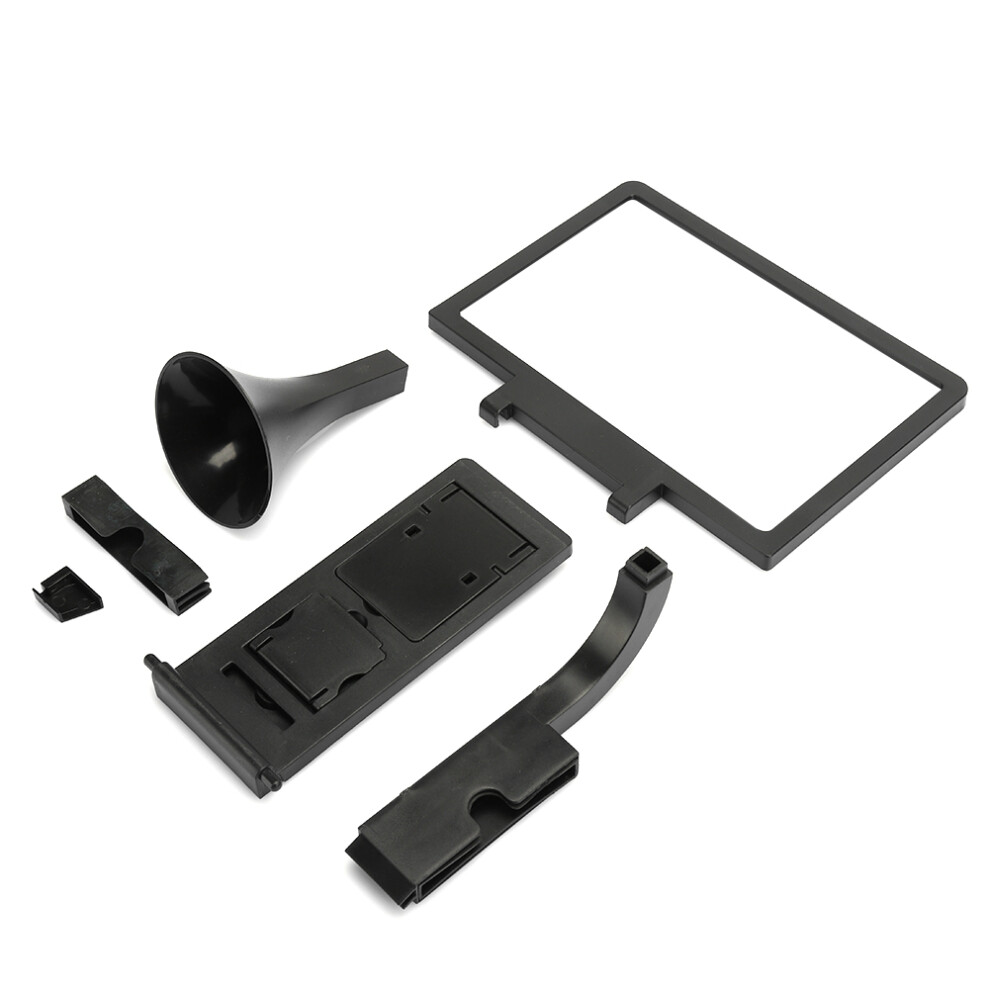 Cell Phone Screen Amplifier With3d Movie Experience And Portable Cinema Features, Folding Stand Compatible With All Smartphones And Equipped With 9175034582691