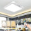 Motion Sensor Ceiling Light with Remote - Magnetic Wireless Ceiling Light for Motion Sensored, for Shed Porch RV 6