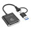 2X 10Gbps CFexpress Type B Card Reader Writer USB3.2 Gen2 USB-C Card Reader for Android Win XP/Vista/7/8/8.1/10/11 OS 2