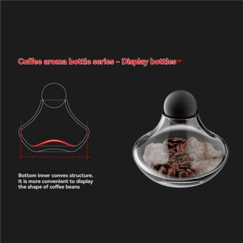 Coffee Aroma Bottle Jar Coffee Bean Container Sample Storage Jar Coffee Scent Display Coffee Bean Jar 2