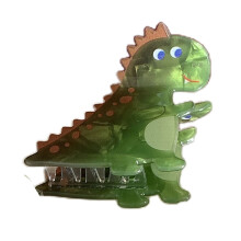 Cartoon Dinosaur Hair Claw Clips Large Size