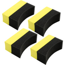 Tire Shine Applicator Sponge Set 4 Pieces