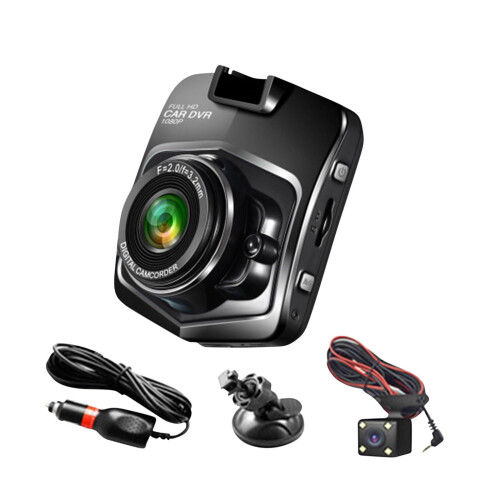 Liquidação! Câmera veicular portátil lulshou Dashcam de 2,4 polegadas HD 1080P com gravador DVR, gravação em loop e visão noturna.