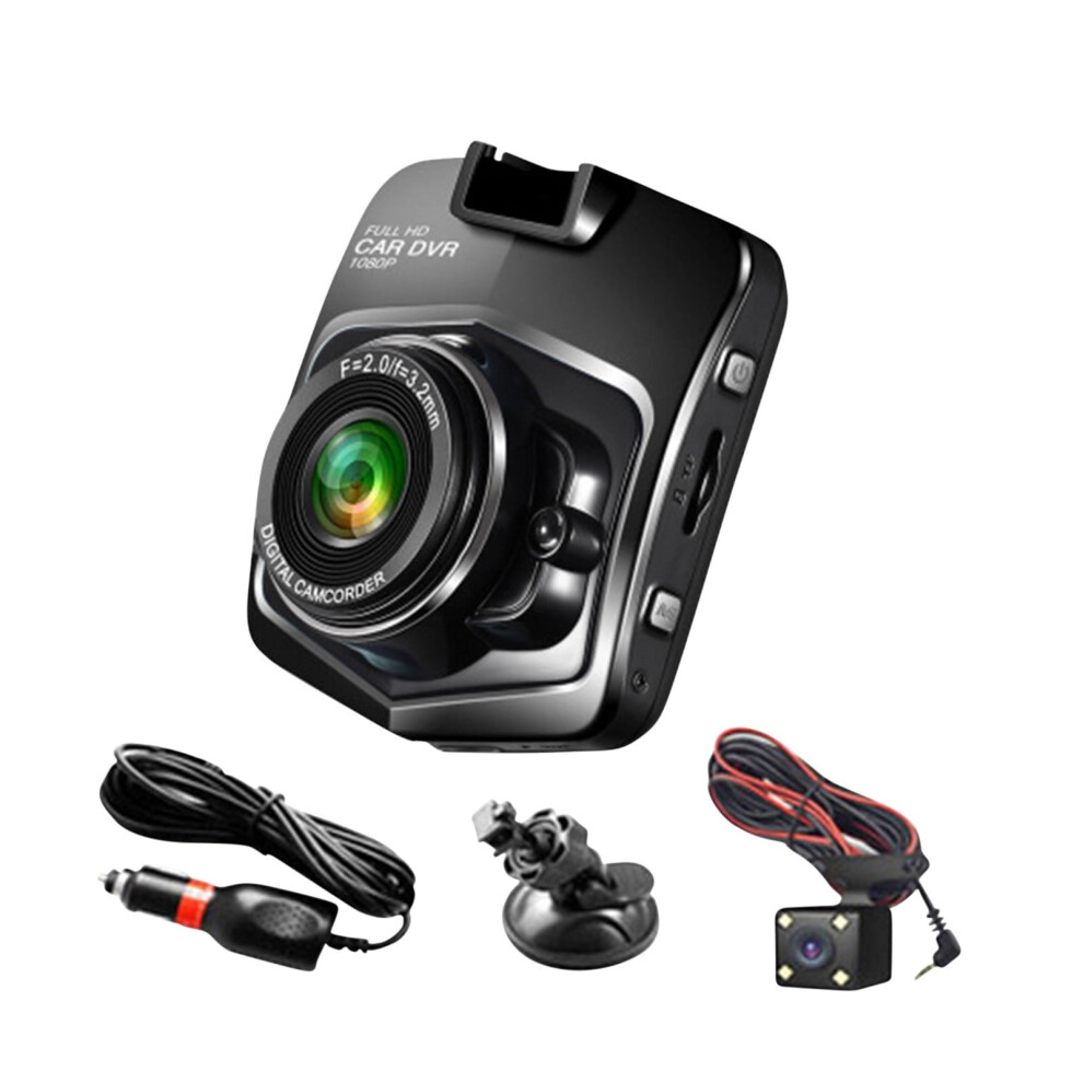Clearance! Lulshou Dashcam 2.4 Inch Car Camera Hd 1080P Portable Mini Dvr Recorder Dash Cam Loop Recording Night Vision 9193271235613