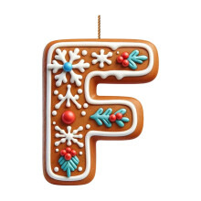 Colorful 2D Christmas Tree Letter Ornaments, Reusable Alphabet Baubles for Holiday Home Decoration – Compatible with Standard Tree Hooks