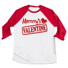 AWZXDE Girls Valentine Day Letter Heart Print Oversized Crewneck Tee Cute Tops For Teens Casual Blouse Red 2-3 Years