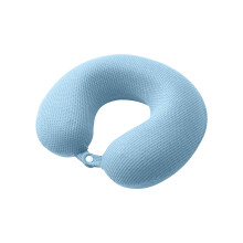 U-Shaped Memory Foam Travel Neck Pillow – Soft Support for Airplane, Car & Home – Lightweight, Portable, Zippered Removable Cover – Compatible