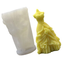 Wedding Dress Silicone Molds for Making & Resin Casting Craft, Home Decor Supplies