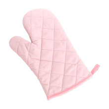 Solid Color Quilted Microwave & Oven Gloves – Heat Resistant, Non-Slip, Non-Scalding – Compatible with Kitchen & Restaurant Use