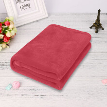 Microfiber fleece blanket soft lightweight breathable 50x60