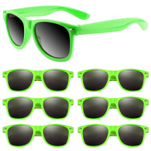 Lunettes de soleil noires fantaisie en lot de 12, idéales pour les fêtes d'été, la plage, la piscine, les mariages et autres événements. Un