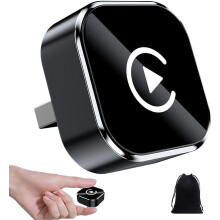 Oiriúntóir CarPlay Gan Sreang Relativelk2025 – Dongle USB Breiseán & Súgartha atá comhoiriúnach le iPhone & Android, Athraíonn sé