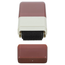 Identiteitsbeschermende rolstempel van plastic voor koffiebonnen (1 stuk)