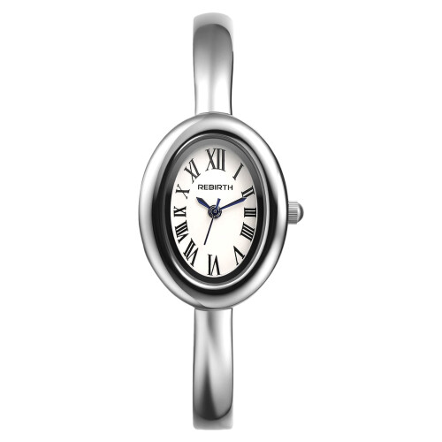 Women's Analog Quartz Watch Oval Case Roman Numerals