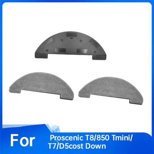Mop Bracket with Rag for  T8/850 Tmini/T7/D5cost Down Robot Vacuum Cleaner 2