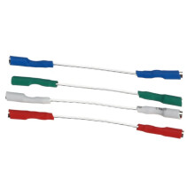 Lot de 8 Câbles Plaqués Argent 7N pour Tête de Lecture de Platine Vinyle, Broches de 1,2 à 1,3 mm