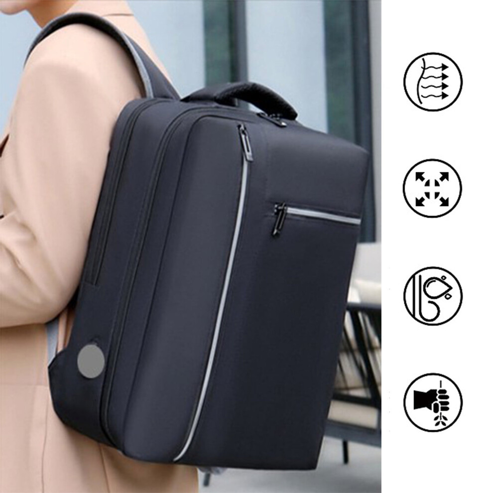 Anti-Theft Laptop Backpack With Usb Charging Port, Water-Repellent & Breathable Â Compatible With 15.6" Laptops 9193271236085