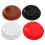 Conjunto de 4 tampas de silicone para canecas de café, à prova de derramamento, compatíveis com copos de vidro e com alça. 1