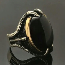 925Silver Mode Herr Dam Smycken Vigselringar Cubic Zirconia Present Storlek 6-13-8-#5