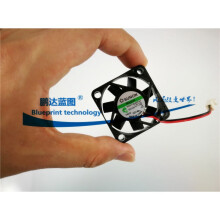 Lot de 2 ventilateurs SUNON Maglev Bearing KDE1204PFV 40 mm (4 cm, 40 x 40 x 10 mm), 12 V, 1,1 W, 7Â 200 tr/min, 2 broches