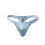 Men's Satin Underwear Comfortable Blue One Size 1