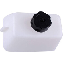 Mini benzinetank voor quad, dirtbike, pocketbike, ATV, scooter, 2-takt, 43cc, 45cc, 47cc, 49cc, geschikt voor 1/4 inch brandstofleiding.