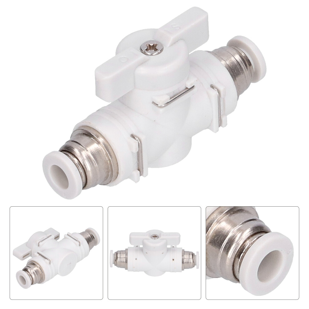 Buc6 Pneumatic Air Line Quick Joint 6Mm Plastic Copper Flow Control Valve 7621391669886