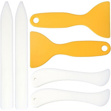 4Pcs Bone Folders Set for Paper Creasing, Scoring & Folding – Compatible with Origami, Leather Burnishing, Card Making & DIY Crafts