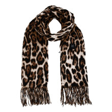 Heated Scarf USB-Powered 3 Heat Levels Rechargeable Brown