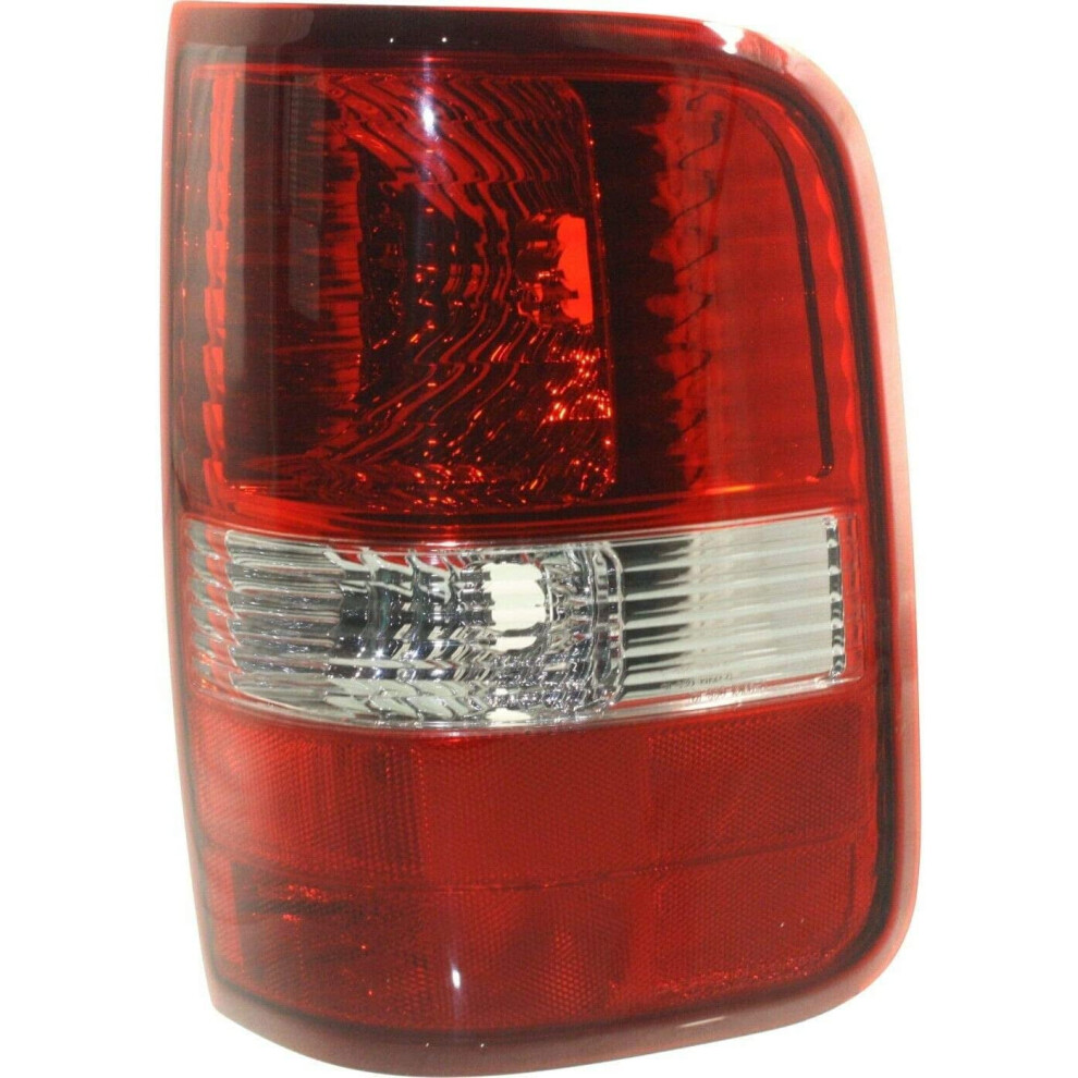 Right Taillight Assembly For Ford F150 (2004Â2006), Compatible With Fx4/Lariat/Stx/Xl/Xlt/Crew Cab, Clear & Lens, No Bulb Red 9496895254894