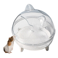 Tizuqe Transparent Hamster Sand Bath Container 1pc