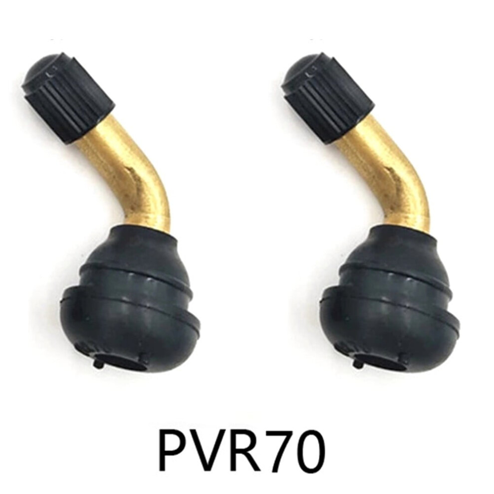 Tubeless Tyre Valve Stems, 2-Pack For Electric Scooter Bike, Pvr70 60 50 45 Degree Options 9170372374199