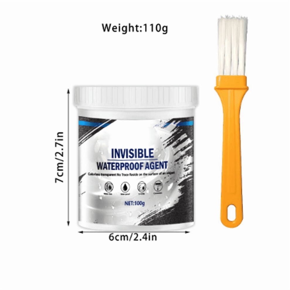 Transparent Waterproof Leak Proof Coating, 100Ml Liquid Sealant For Repair, Flexible Waterproof Protective Coating, Waterproofing Solution For Home 9422877451371