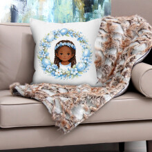 Easter Pillow Cover, 15.7" Farmhouse Square Throw Pillow Case for Sofa, Bedroom, Coffee Bar – Decorative Home Decor (D)