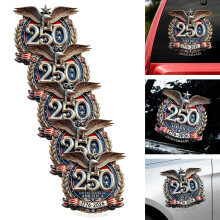 USA 250th Anniversary Sticker Pack 5 pcs 8 inch