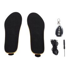 Adjustable 10‑15" Heated Insoles with Temperature Control, Long‑Life Battery, Elastic Carbon‑Fiber – Ideal for Winter Travel, Camping,