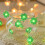 Grønne kløverlyskæder til St. Patricks dag-dekoration 1