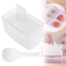 Moule rectangulaire en silicone pour onigiri, 10 x 5,5 x 4,5 cm avec