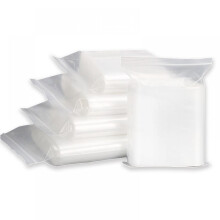 Transparante PE zelfsluitende zak, verdikte gesealde zak, grote plastic verpakkingszak, botvormige zak, gesealde zak voor sieraden.