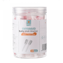 Baby oral cleaner newborn baby teeth soft bristle toothbrush baby washing tongue gauze cotton swab children cotton stick