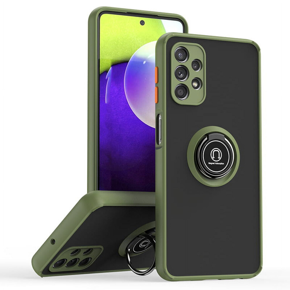 Samsung Galaxy A32 5G Shockproof Case With Ring Holder And 9180333328574