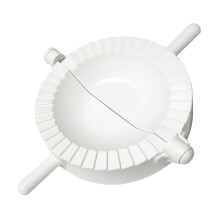 3er-Packung Teigtaschenformen aus Kunststoff mit 7–10 cm Durchmesser – ideal zum Ausrollen von Teigtaschen.