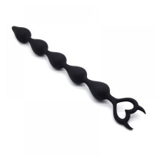 Acessórios para adultos, contas de puxar demoníacas para o tribunal traseiro, brinquedos sexuais de silicone, plug anal universal feminino.