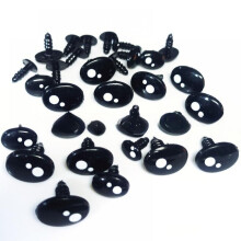 Olhos de boneca de brinquedo, olhos de desenho animado, acessórios para olhos de boneca de pelúcia DIY