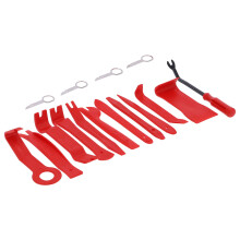 16Pcs Auto Removal Tool Kit for Car Door Panel & Audio Repair Red