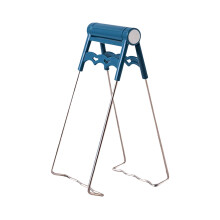 Lève-assiettes pliable en acier inoxydable – 1 unité